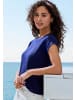 Vivance Kurzarmshirt in navy