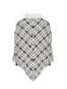 VIRITA Women Poncho in Wollweiss