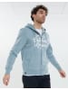 Threadbare Fleecejacke THB Fleece Zip Through Hoody Louis in Mehrfarbig