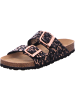 Tamaris Pantolette in BLACK/LEOPARD