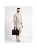 Plevier Jimmy Aktentasche Leder 31 cm Laptopfach braun