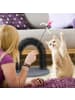relaxdays Katzen Enthaarungsbogen in Schwarz