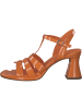 Tamaris Plateau-Sandaletten in ORANGE PATENT