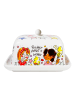 Blond Amsterdam Butterdose Butter macht alles besser in Bunt - 16 x 11 x 10cm