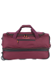 travelite Basics - Rollenreisetasche 51/64L 55 cm erw. (bordeaux) in bordeaux