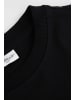 Coccodrillo T-Shirt mit kurzen Ärmeln in schwarz