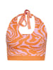 myMo Damen Cropp-Top in PINK ORANGE