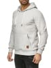 RESLAD Sweatshirt Basic Hoodie in grau