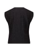 Zero  Kurzarm-Shirt im Glitzer-Look in Black Beauty