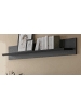 Furn.Design Wandboard schwarz matt, Wandregal 140 cm
