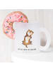 Mr. & Mrs. Panda Tee Tasse Hund Streicheln mit Spruch in Transparent