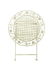 Beliani Klappbarer Tisch BIVIO in Grün - (W) 70 x (H) 73 x (L) 70 cm