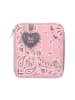 Depesche 2-Fach Federtasche Bandana Miss Melody 20 x 18,7 x 5,5 cm rosa in rosa