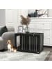 Pawhut Hundekäfig Schwarz 80L x 50B x 56,5H cm