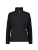 cmp Fleecejacke in schwarz