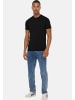 ONLY & SONS T-Shirt Basic in Schwarz / weiß