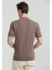 Felix Hardy Polo Shirt Kurzarm in braun