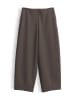 someday. Curilo Barrel Melange Stoffhose in Taupewood Melange