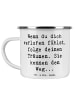 Mr. & Mrs. Panda Trinkbecher Spruch Selbstzweifel und Träume mit... in Weiß