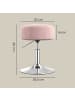 VASAGLE Barhocker Island in Rosa - (B)38.5 x (H)(45.5-57.5) x (T)38.5 cm