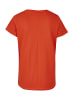 Salzhaut Rundhals T-Shirt für Damen in orange