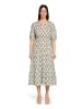 CARTOON Casual-Kleid tailliert in Khaki/Blau