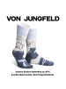 von Jungfeld Gemusterte Socken Eisbär Design in Mehrfarbig