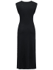 Cloud5ive Cloud5ive Longform Dress with side slit in black