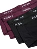 Pieces 4er-Pack Boxershorts in Winetasting 1