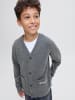 JACK & JONES Junior Strickjacke Jornorrebro Cardigan in dark grey melange