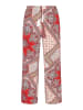 VIRITA Women Pants in Red Multicolor
