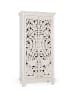Giner y Colomer Schrank aus gealtertem weißem Mangoholz in White