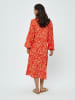 Peppercorn Kleid in Intense Orange Print