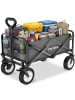 tectake Faltbarer Handwagen Leon mit Bremsen, Belastbarkeit 80kg
