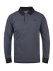 BLEND Langarm-Poloshirt BHRalle in Grau