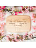 Mr. & Mrs. Panda Schneidebrett Holz Spruch Zeichenllo Liebe mit Spruch in Transparent