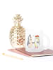 Mr. & Mrs. Panda Glas Pinguin Heirat ohne Spruch in Transparent