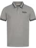 Lonsdale Polo "Markham Herren Poloshirt normale Passform" in Grau