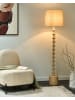 Beliani Stehleuchte KRIOS in Braun/Beige - (W) 36 x (H) 159 x (L) 36 cm