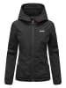 Marikoo Übergangsjacke Erdbeere in Black2