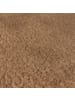 KADIMA DESIGN Teppich Polyester Modern, Formstabiler Designteppich, Dichter Kurzflor in Braun