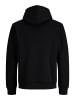 JACK & JONES PLUS Kapuzenpullover in Black