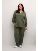 KAFFE curve Langarm-Bluse KChella in Grape Leaf