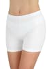 Alkato Alkato Damen Sport Shorts mit Hohem Bund in weiß Modell 2