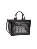 Joop Jeans Handtasche 'Calduccio Tessuto Yvette in Schwarz 36,00 x 27,50 x 16,00 cm'