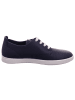 Ecco Damenschnürrschuhe halb sportlicher Boden Womens in  Blau