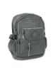 Bag Street Cityrucksack, Freizeitrucksack Nylon grau ca. 30cm breit ca. 38cm hoch