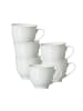 Ritzenhoff & Breker 6er Set Kaffeetassen Bianco Rondo in 180 ml in weiß