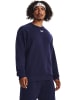 Under Armour Pullover "UA Rival Fleece Crew" in Blau