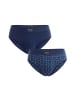 Kisses and Love 2er-Set: Slip in Blue